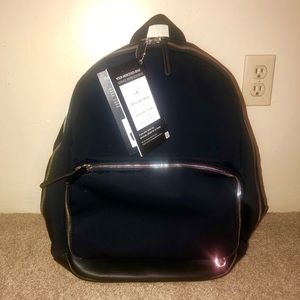 Mercedes Benz suede backpack. NWT.